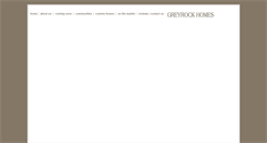 Desktop Screenshot of greyrockhomes.com